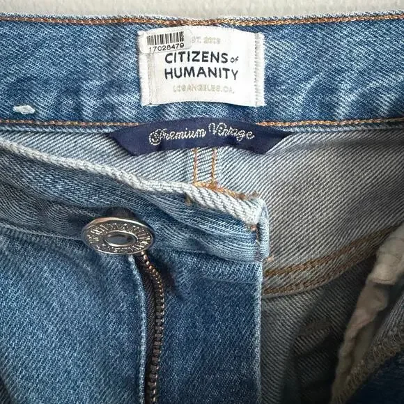 Citizens of Humanity Miro Relaxed Jeans in Pacifica Blue Size 30 Style 2149-3011 - Picture 5 of 15